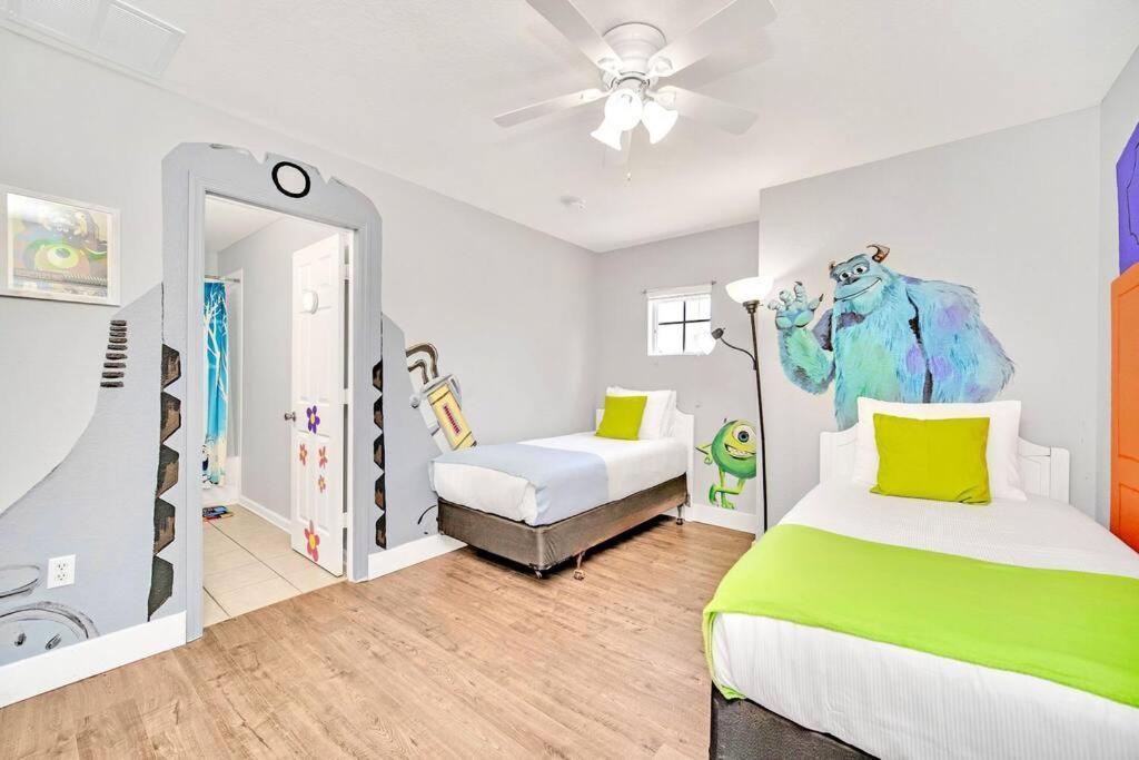 Guardians Theater 5Br Home Resort W Pool Hot Tub Orlando Eksteriør billede
