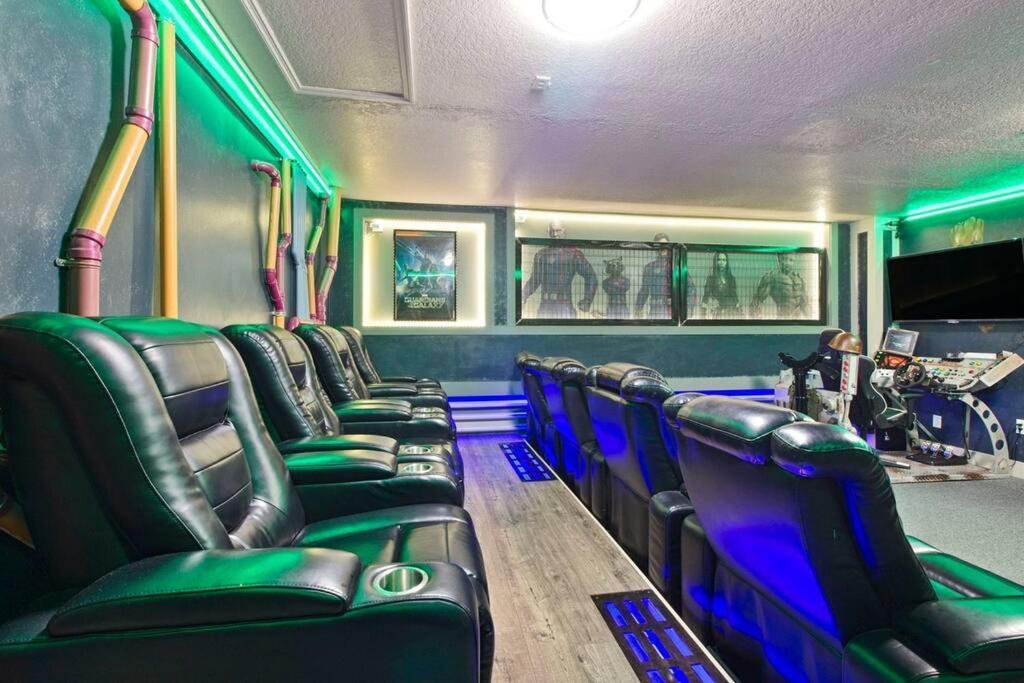 Guardians Theater 5Br Home Resort W Pool Hot Tub Orlando Eksteriør billede