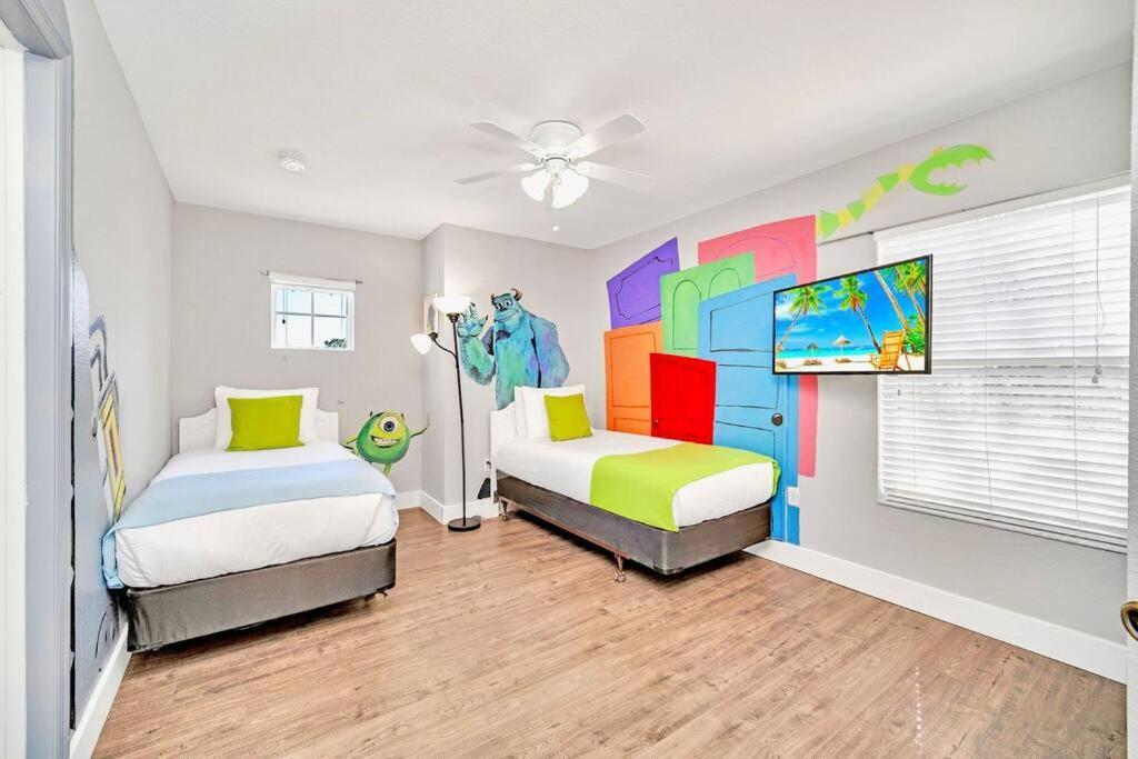 Guardians Theater 5Br Home Resort W Pool Hot Tub Orlando Eksteriør billede