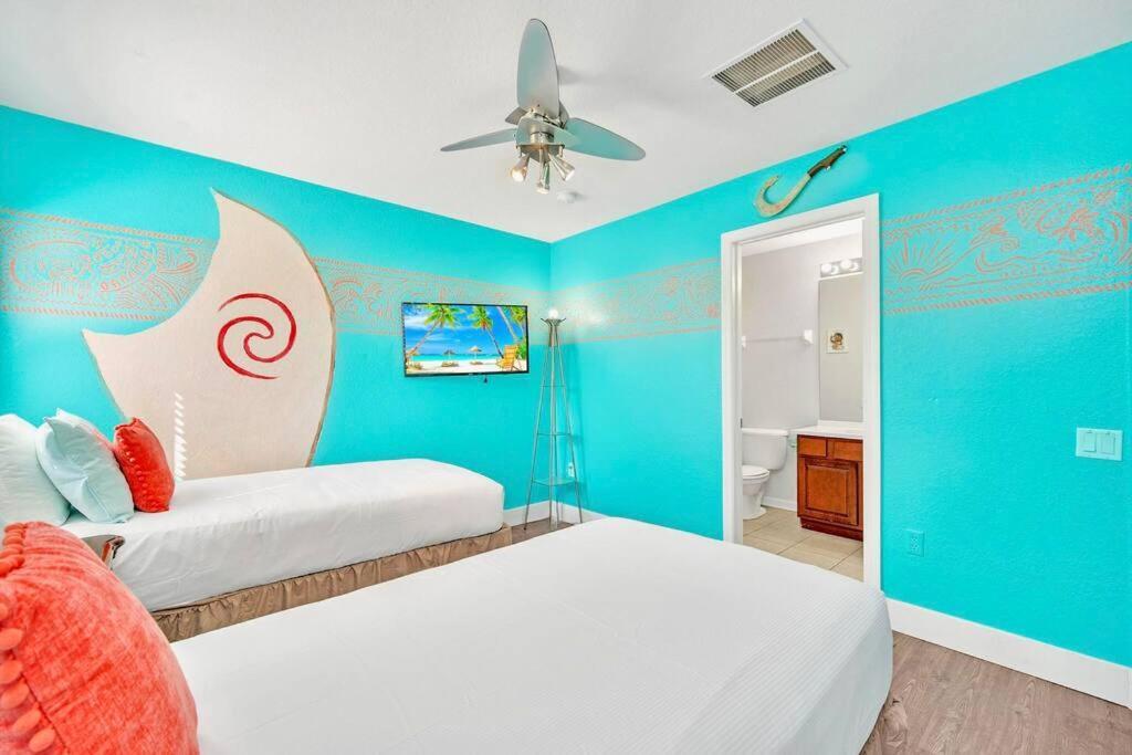 Guardians Theater 5Br Home Resort W Pool Hot Tub Orlando Eksteriør billede