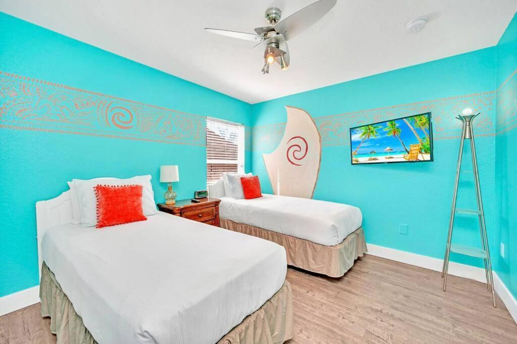 Guardians Theater 5Br Home Resort W Pool Hot Tub Orlando Eksteriør billede